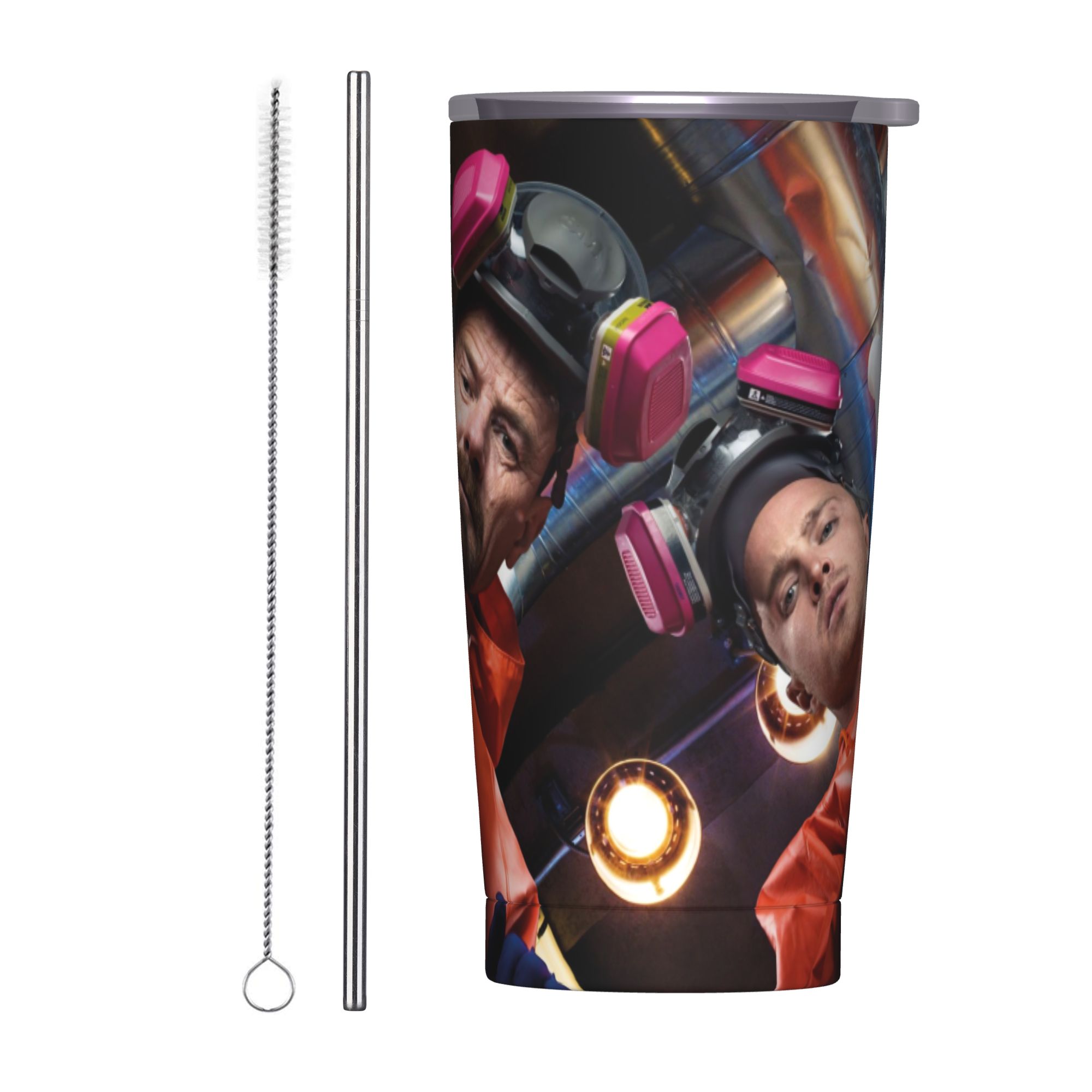 Tumbler 20Oz White - Gobelet isotherme Walter White Pinkman Breaking