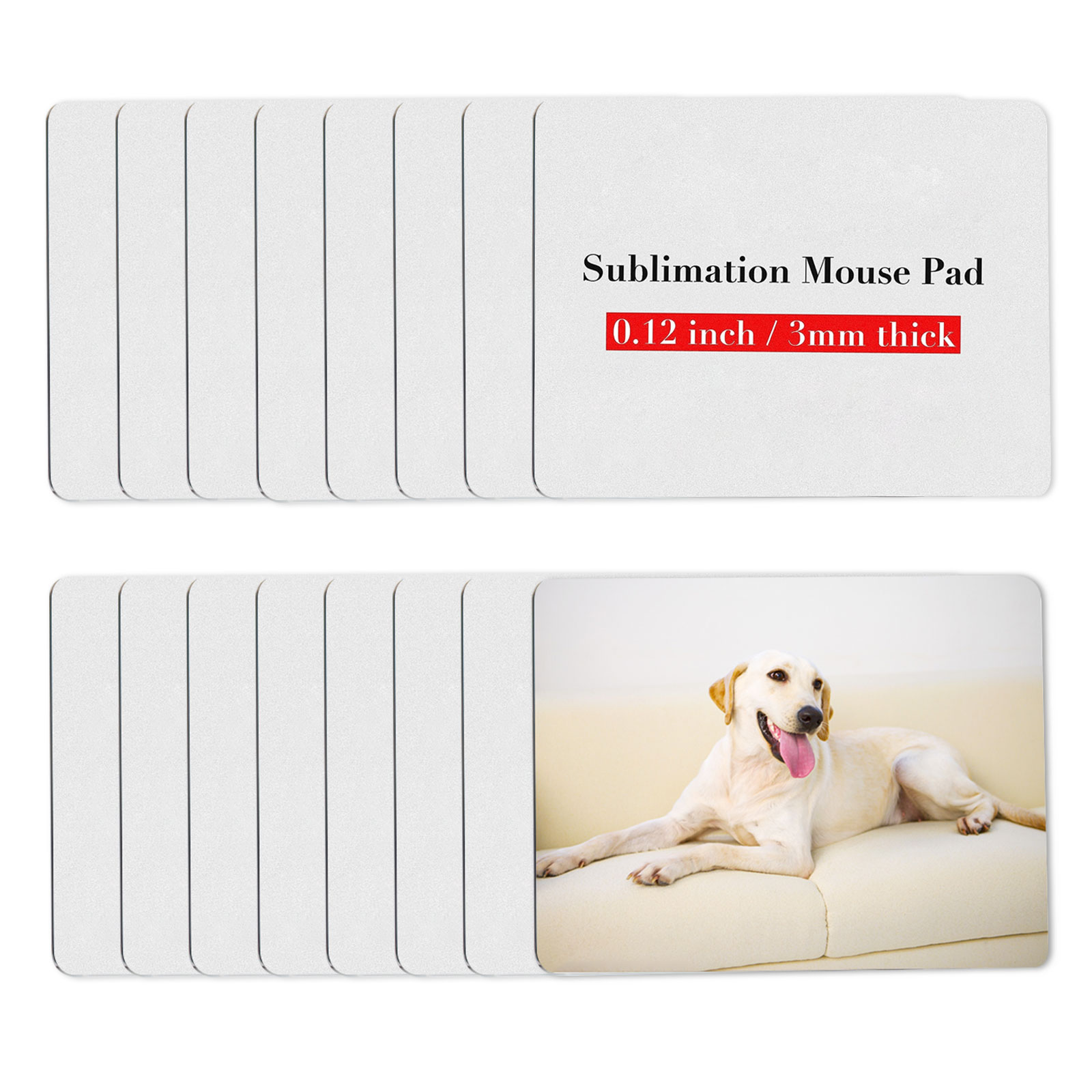 Mouse Pad Blank Sublimation - Tapis de souris vierge par Sublimation,