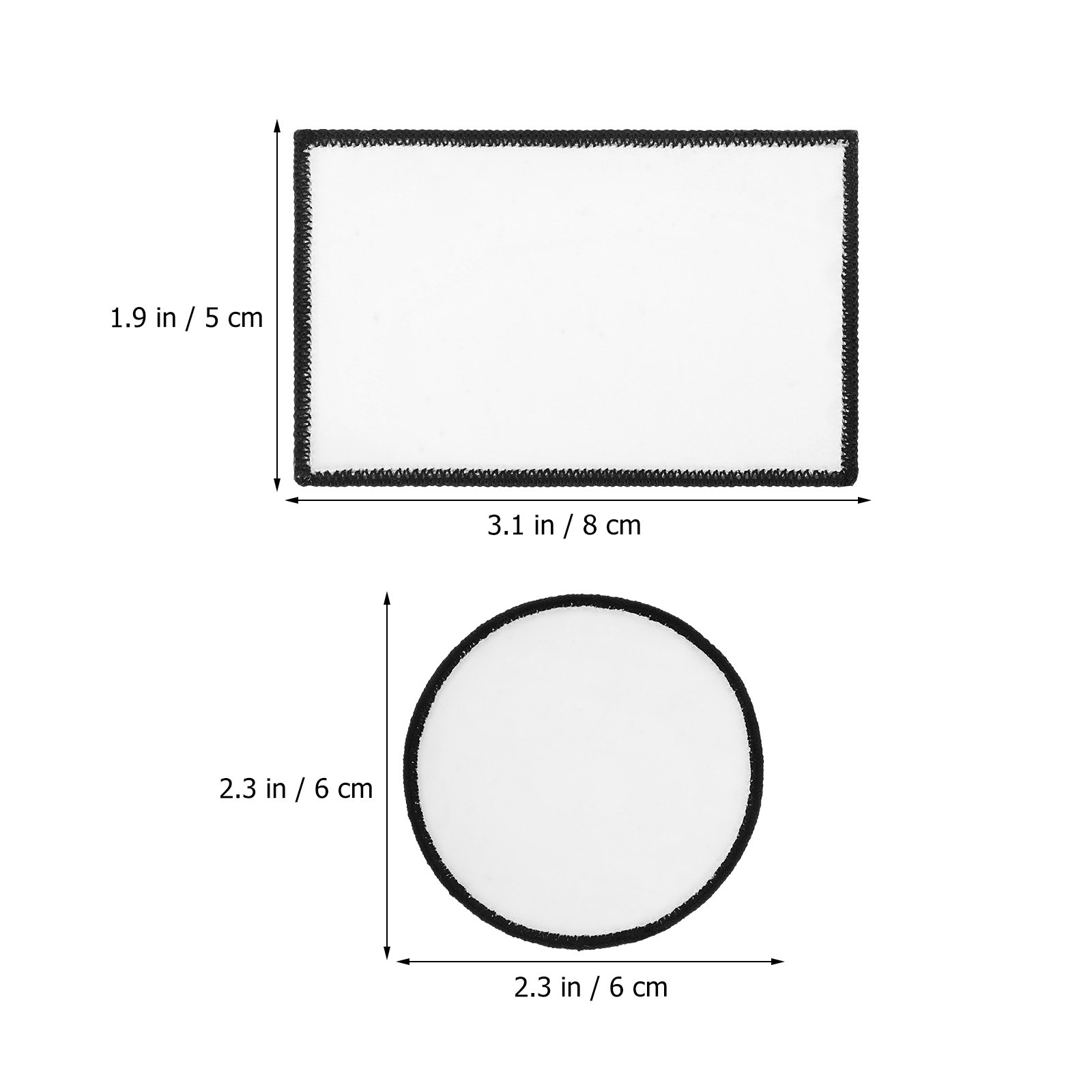 30 pièces de patchs vierges en - Hat Sublimation Blank avis et prix