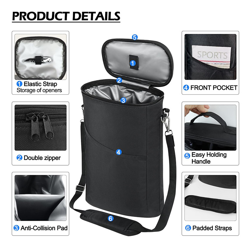 Fourre-tout de transport de vi - Tote Bag Sublimation avis et prix