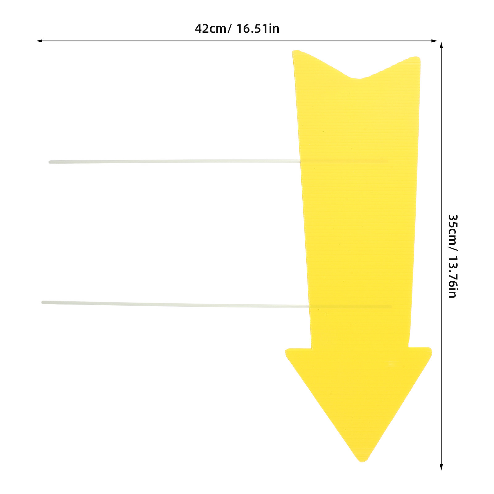 10 Piques de signalisation jau - Yard Sign Blank avis et prix
