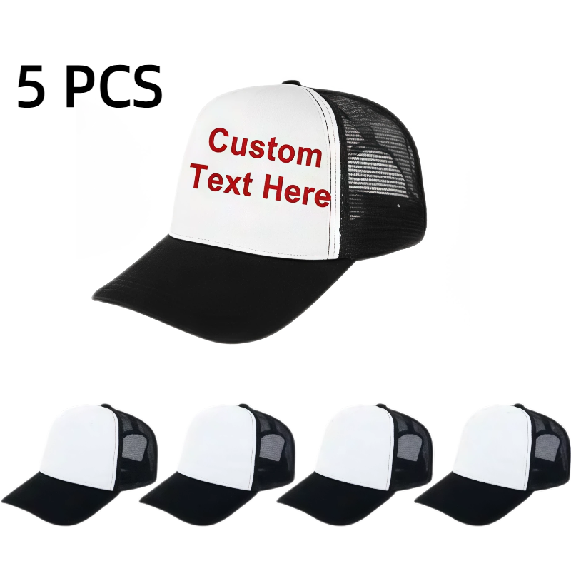 Lot de 5 casquettes de basebal - Hat Sublimation Blank avis et prix