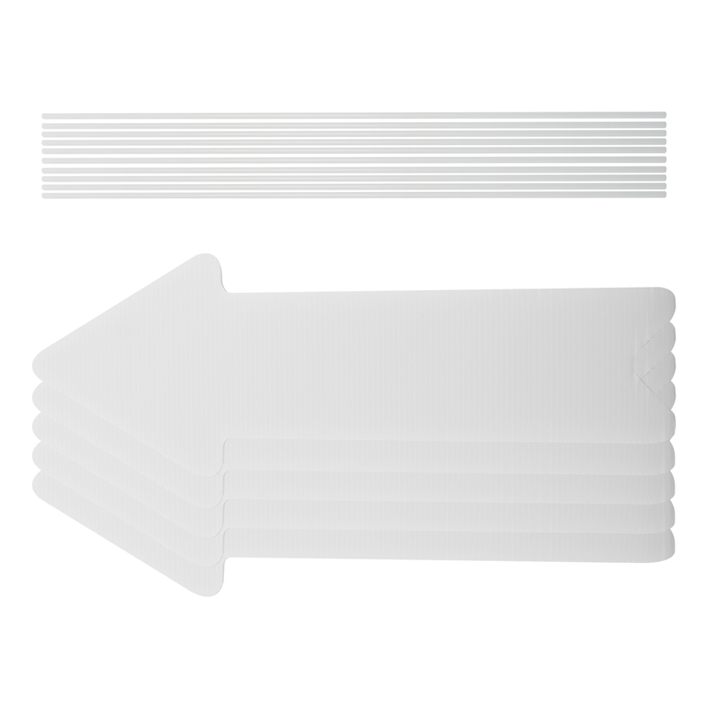 Lot de 5 panneaux de signalisa - Yard Sign Blank avis et prix
