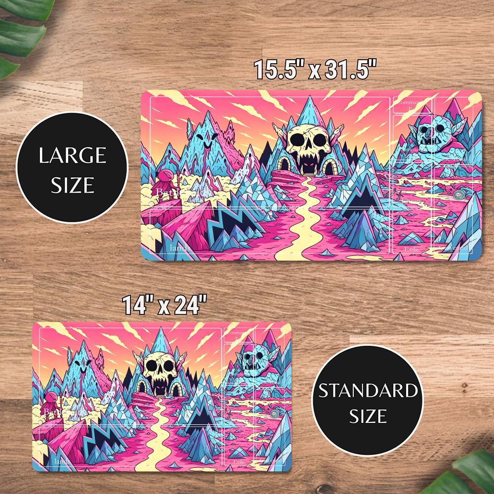 Tapis de jeu TCG Cartoon Pink  - Door Mat Blank avis et prix