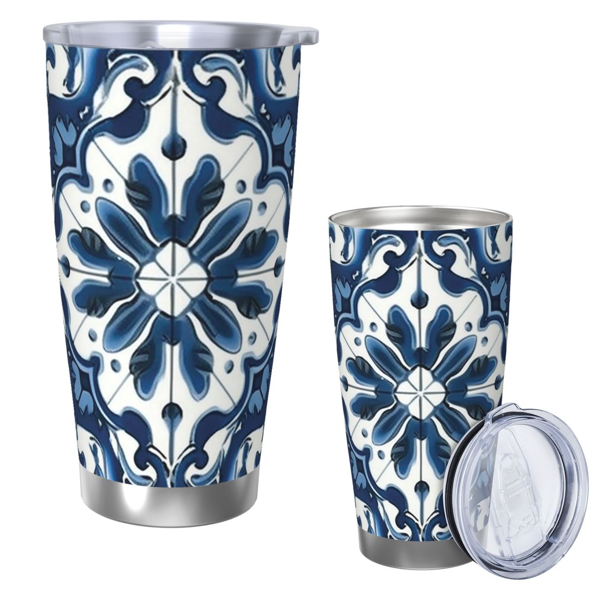 Gobelet en acier inoxydable à  - Tumbler 20Oz White avis et prix