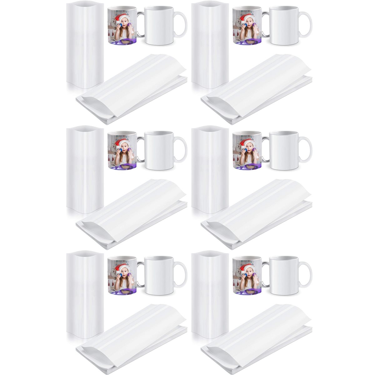 BAAE 420 pièces Film thermorét - Sublimation Mug White avis et prix