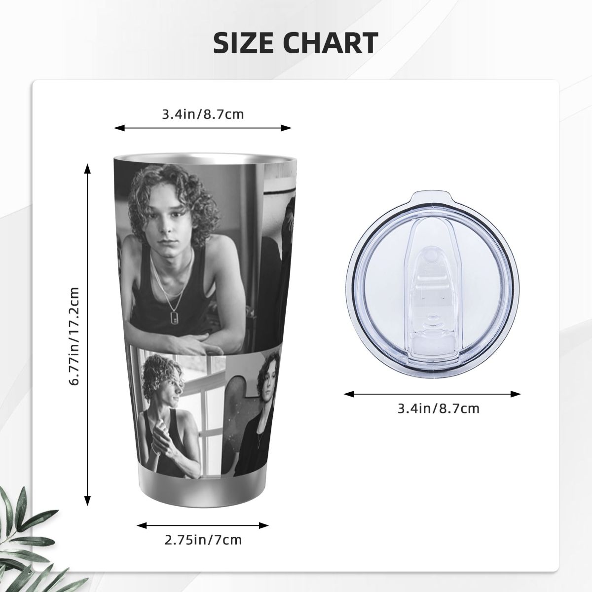 Gobelet de Collage en acier in - Tumbler 20Oz White avis et prix